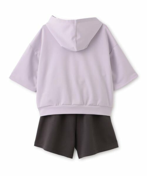 Pupil House / ピューピルハウス その他トップス | 【milky coast】パーカー×ショートパンツセットアップ | 詳細1
