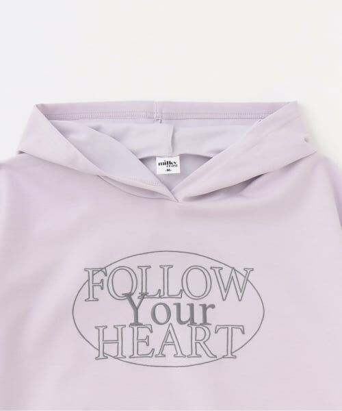 Pupil House / ピューピルハウス その他トップス | 【milky coast】パーカー×ショートパンツセットアップ | 詳細3