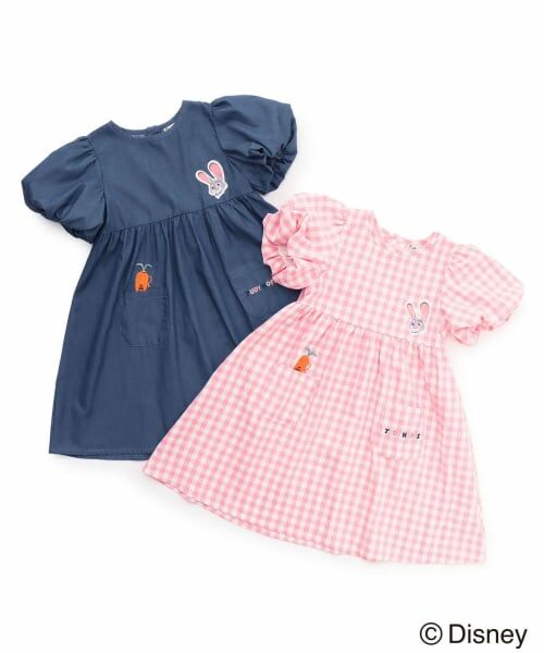 Pupil House / ピューピルハウス ミニ丈・ひざ丈ワンピース | 【ズートピア】パフスリーブワンピース | 詳細8