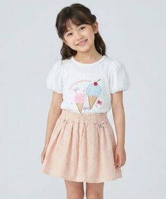 花刺しゅうボトム