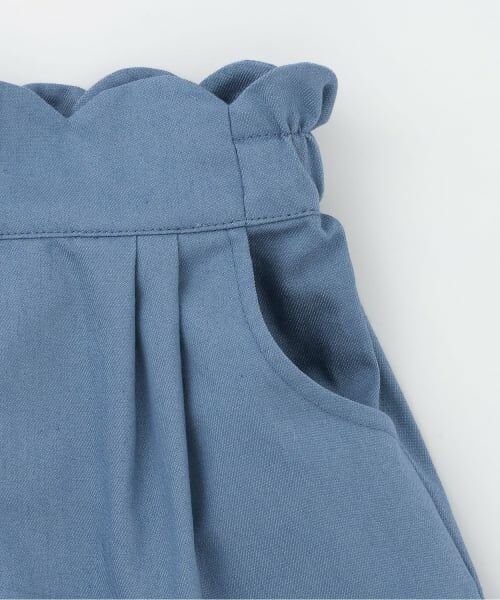 Pupil House / ピューピルハウス ショート・ハーフ・半端丈パンツ | ウエストスカラップショートパンツ | 詳細3
