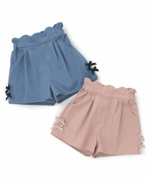 Pupil House / ピューピルハウス ショート・ハーフ・半端丈パンツ | ウエストスカラップショートパンツ | 詳細8