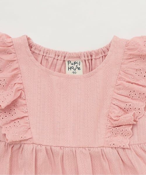Pupil House / ピューピルハウス その他トップス | スカラップフリルチュニック | 詳細2