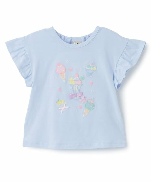 Pupil House / ピューピルハウス Tシャツ | スウィーツTシャツ（サックス）