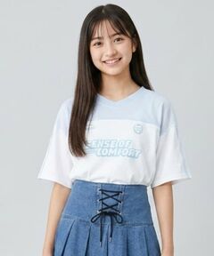【milky coast】メッシュTシャツ×タンク