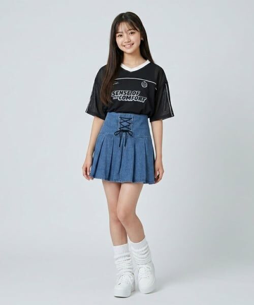 Pupil House / ピューピルハウス Tシャツ | 【milky coast】メッシュTシャツ×タンク | 詳細4