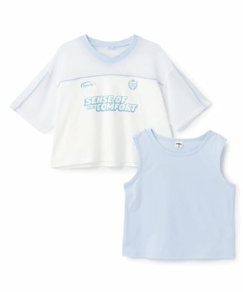Pupil House / ピューピルハウス Tシャツ | 【milky coast】メッシュTシャツ×タンク | 詳細9