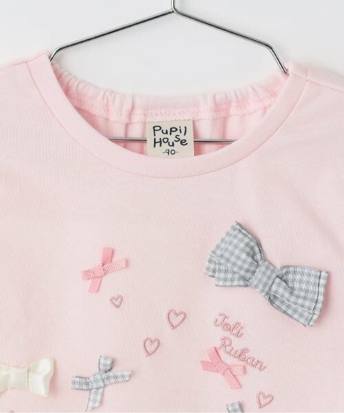 Pupil House / ピューピルハウス Tシャツ | リボンいっぱいTシャツ | 詳細3