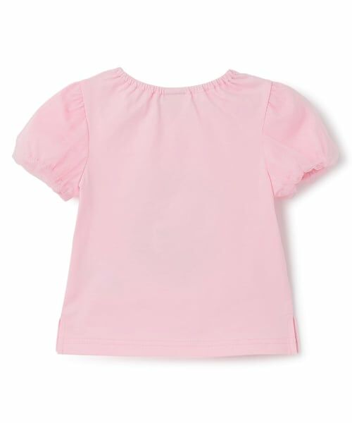 Pupil House / ピューピルハウス Tシャツ | 袖チュールアイスモチーフTシャツ | 詳細1