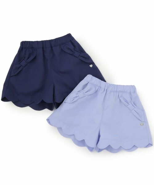Pupil House / ピューピルハウス ショート・ハーフ・半端丈パンツ | スカラップショートパンツ | 詳細7
