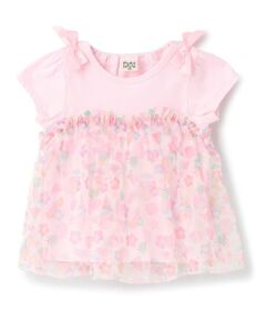 Pupil House / ピューピルハウス Tシャツ | トロピカルチュールドッキングTシャツ