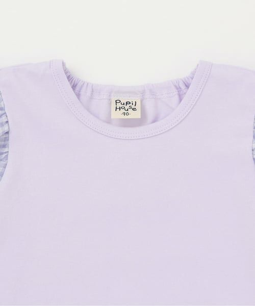 Pupil House / ピューピルハウス Tシャツ | フリル袖Tシャツ | 詳細2