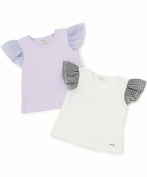 Pupil House / ピューピルハウス Tシャツ | フリル袖Tシャツ | 詳細7