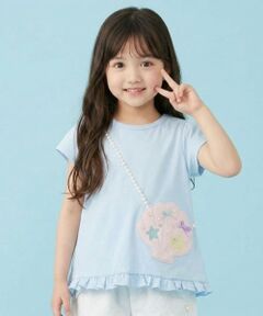 Pupil House / ピューピルハウス Tシャツ | シェルポシェット風トロンプルイユTシャツ