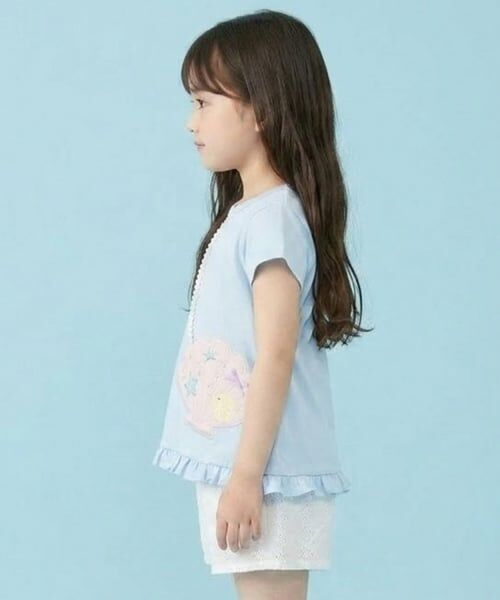 Pupil House / ピューピルハウス Tシャツ | シェルポシェット風トロンプルイユTシャツ | 詳細1