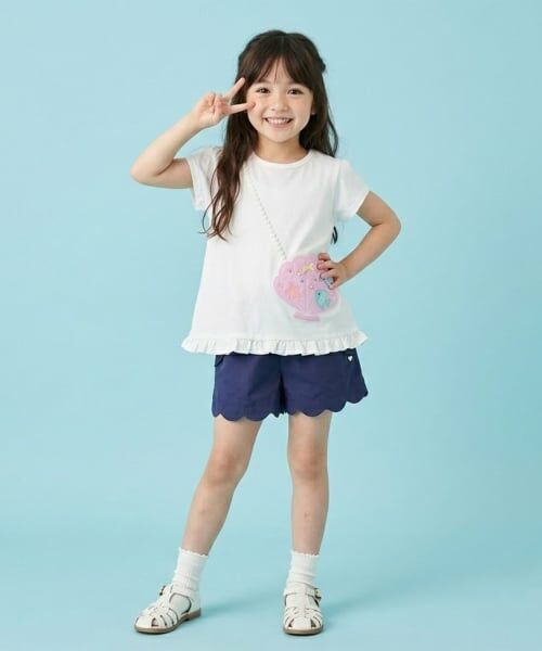 Pupil House / ピューピルハウス Tシャツ | シェルポシェット風トロンプルイユTシャツ | 詳細4