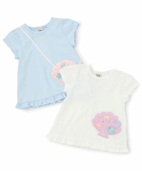 Pupil House / ピューピルハウス Tシャツ | シェルポシェット風トロンプルイユTシャツ | 詳細5