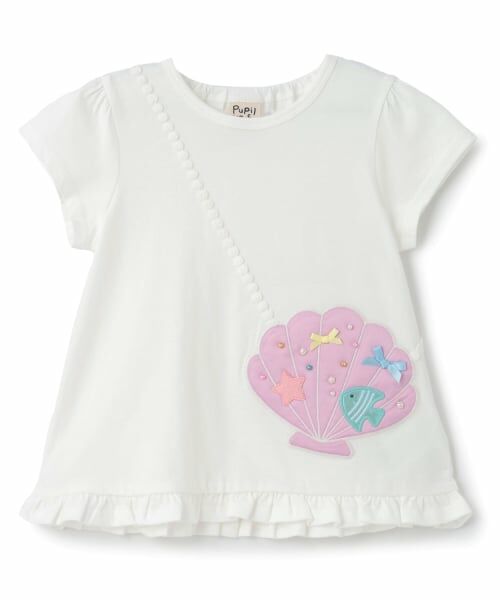 Pupil House / ピューピルハウス Tシャツ | シェルポシェット風トロンプルイユTシャツ | 詳細6