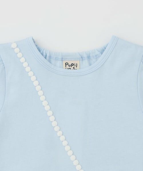 Pupil House / ピューピルハウス Tシャツ | シェルポシェット風トロンプルイユTシャツ | 詳細9