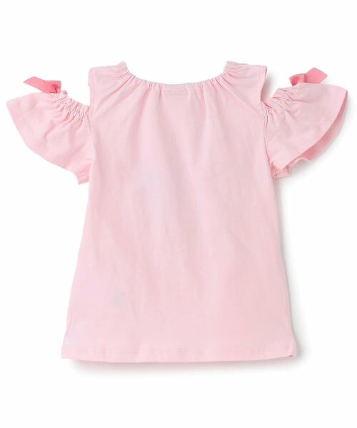 Pupil House / ピューピルハウス Tシャツ | バカンスモチーフ オープンショルダーTシャツ | 詳細10