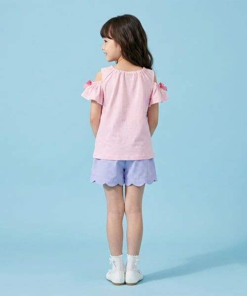 Pupil House / ピューピルハウス Tシャツ | バカンスモチーフ オープンショルダーTシャツ | 詳細3