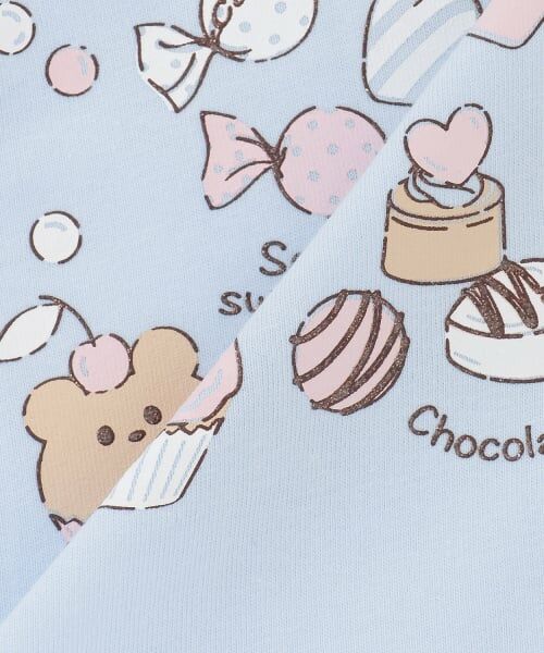 Pupil House / ピューピルハウス Tシャツ | スイーツモチーフスカラップリボン長袖Tシャツ | 詳細16