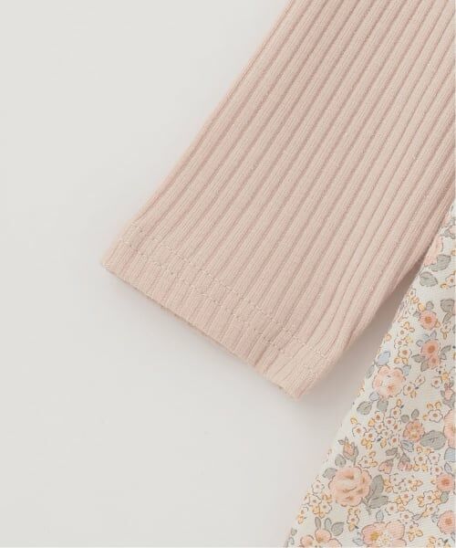 Pupil House / ピューピルハウス その他トップス | 【ふんわりシルエット】花柄ドッキング衿フリルチュニック | 詳細10