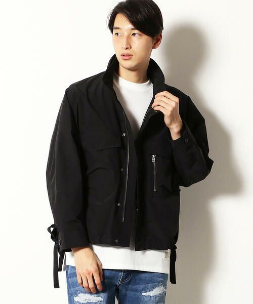 セール ショート ミリタリーブルゾン ブルゾン Purple Yellow パープルアンドイエロー ファッション通販 タカシマヤファッションスクエア