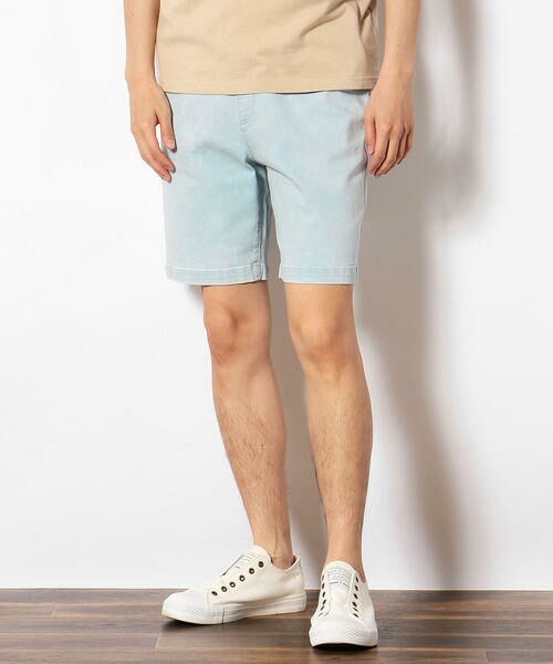 セール デニム ショートパンツ ショート ハーフ 半端丈パンツ Purple Yellow パープルアンドイエロー ファッション通販 タカシマヤファッションスクエア