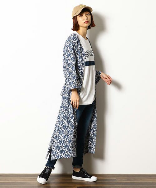 セール 2way 小花柄 ロングワンピース ロング マキシ丈ワンピース Purple Yellow パープルアンドイエロー ファッション通販 タカシマヤファッションスクエア