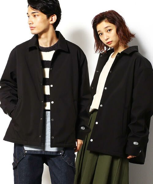 セール ボンディング コーチジャケット ブルゾン Purple Yellow パープルアンドイエロー ファッション通販 タカシマヤファッションスクエア