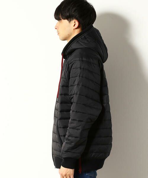 セール 中綿 キルティング パーカー ブルゾン Purple Yellow パープルアンドイエロー ファッション通販 タカシマヤファッションスクエア