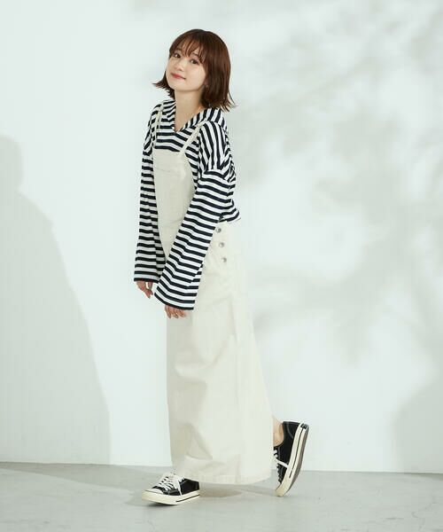 ツイル サロペットスカート サロペット オールインワン Purple Yellow パープルアンドイエロー ファッション通販 タカシマヤ ファッションスクエア