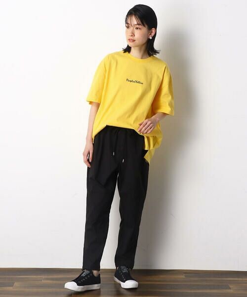セール】 バックプリント 半袖Ｔシャツ （Tシャツ）｜Purple&Yellow 