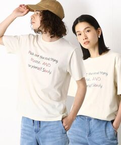 メッセージプリント 半袖Ｔシャツ