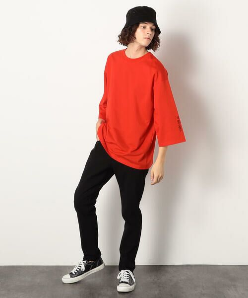 Purple&Yellow / パープルアンドイエロー その他パンツ | レーヨンナイロンストレッチスキニーパンツ | 詳細1