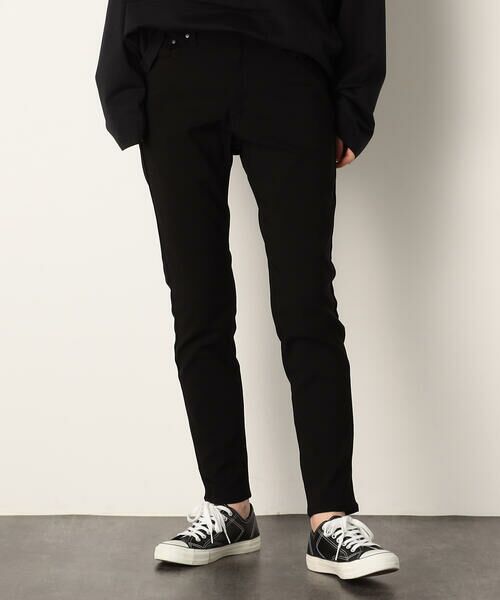 Purple&Yellow / パープルアンドイエロー その他パンツ | レーヨンナイロンストレッチスキニーパンツ | 詳細6