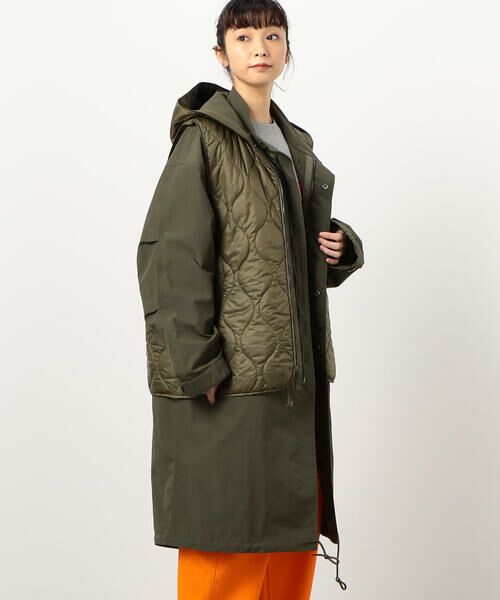 新品 HYKE ≪Genderless≫ QUILTED LINER COAT