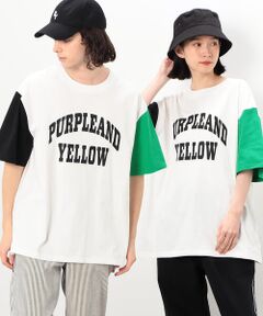 ロゴプリント ワイド半袖Ｔシャツ