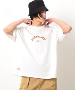 アーチメッセージプリント 半袖ビッグＴシャツ