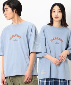 アーチメッセージプリント 半袖ビッグＴシャツ