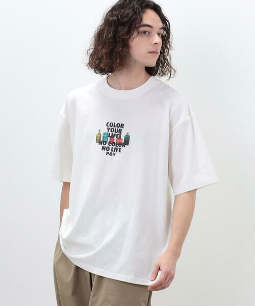 新品 定価1.2万円 C.P.COMPANY LensプリントTシャツ