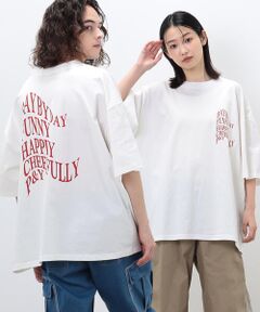 メッセージプリント ビッグ半袖Ｔシャツ