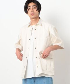 【セットアップ対応】カーゴポケット 半袖シャツ