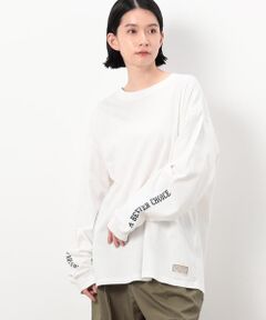 メッセージプリント 長袖Ｔシャツ