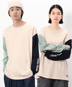 メッセージプリント 長袖Ｔシャツ