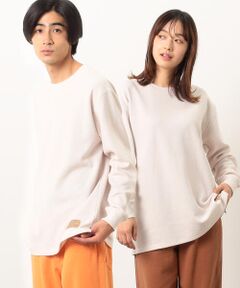 裏起毛 ワッフル クルーネックＴシャツ