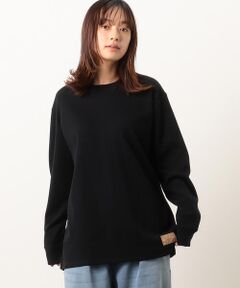 裏起毛 ワッフル クルーネックＴシャツ