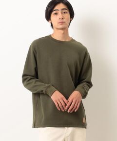 裏起毛 ワッフル クルーネックＴシャツ