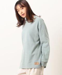 裏起毛 ワッフル クルーネックＴシャツ